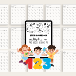 100-Day Math Workbook For Kids